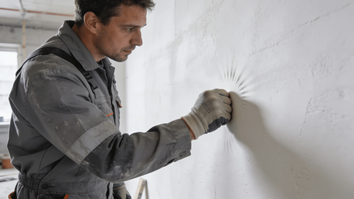 test manuel identification mur porteur